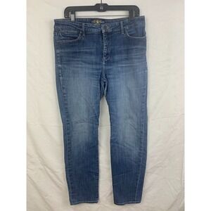 Lucky Brand Women's Jeans Size 12/31 Hayden Skinny High Rise Stretch Dark Wash